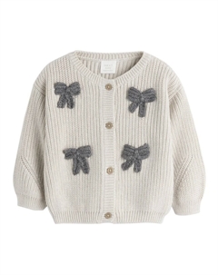 Вязаный кардиган Knit Cardigan, бежевый Next