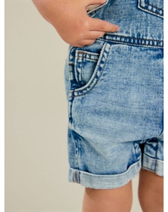Шорты Regular Overalls, синий деним Next