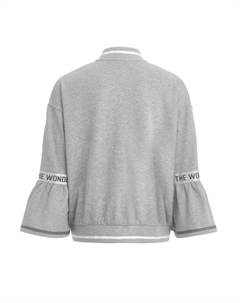 Худи Zip-Up Hoodie, светло-серый Gulliver