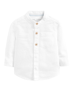 Рубашка на пуговицах Regular fit Button Up Shirt, белый Next