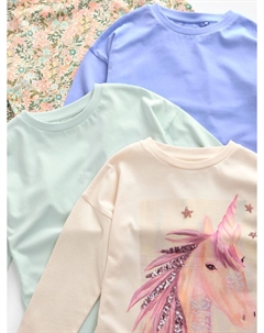 Лонгслив Shirt, разноцветный Next