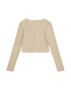 Вязаный кардиган Knit Cardigan, золотой Danamade