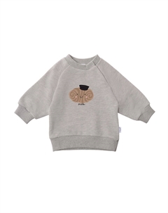 Худи Sweatshirt Franzbrötchen, серый Лилипут