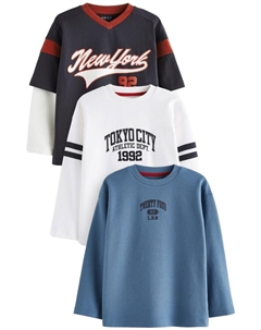 Лонгслив Shirt, разноцветный Next