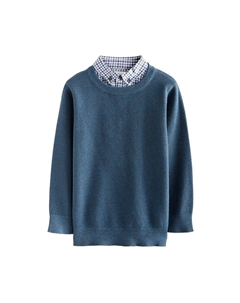 Свитер Sweater, темно-синий Next