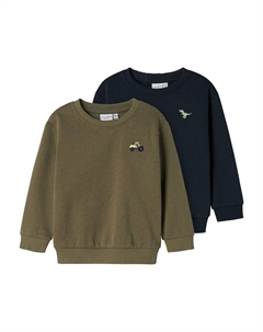 Худи Sweatshirt, оливковый Name it