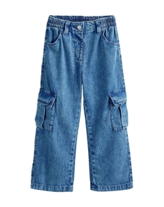 Джинсы Wide leg Jeans, синий Next