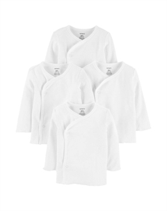 Лонгслив Shirt, белый Carter`s