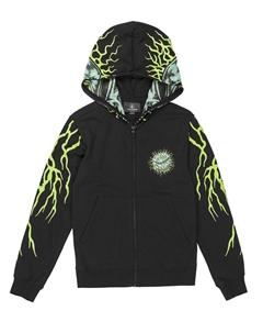Худи Zip-Up Hoodie Alien, черный Volcom