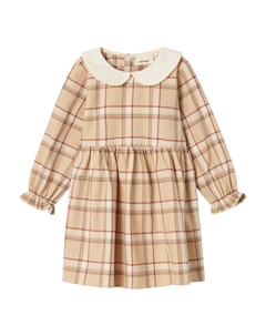 Платье Dress, цвет ecru/mottled beige Name it