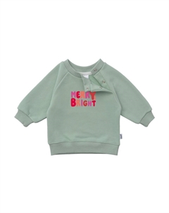 Худи Sweatshirt Merry Bright, светло-зеленый Лилипут