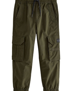 Тканевые брюки Tapered Pants, хаки Next