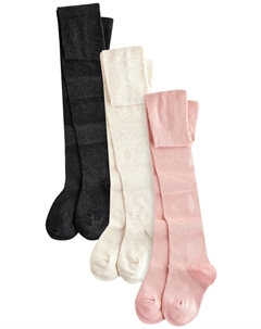 Колготки Tights, цвет cream/light pink/mottled black Next