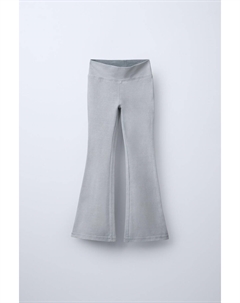 Расклешенные леггинсы, светло-серый Zara