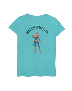 Футболка с рисунком Капитана Марвел для девочек 7–16 лет «Лучший костюм на свете» Licensed character