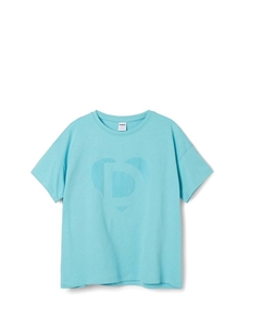 Футболка с надписью, синий Desigual