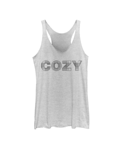 Майка с рисунком в клетку "Уютная" для юниоров Unbranded