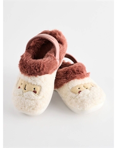 Тапочки Slippers, цвет beige/rusty red Next
