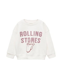 Худи Sweatshirt RLENGUI, белый Mango kids