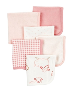 Халат Bathrobe, цвет light pink/off white Carter`s