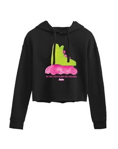 Худи  The Movie Rollerblading , черный Barbie