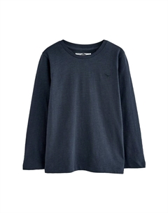 Лонгслив Shirt, темно-синий Next