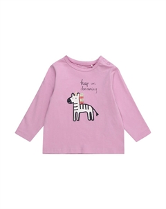 Лонгслив Shirt, светло-фиолетовый S.oliver