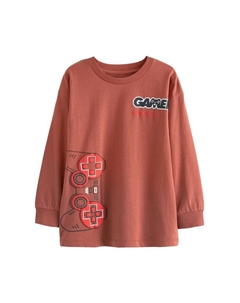 Лонгслив Shirt, цвет auburn Next