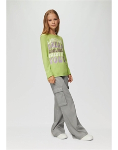 Лонгслив Shirt, светло-зеленый S.oliver