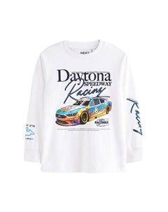 Лонгслив Shirt, белый Next