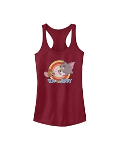 Майка с логотипом и лицами Tom & Jerry для юниоров Licensed character