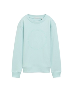 Худи Sweatshirt, зеленый Tom tailor