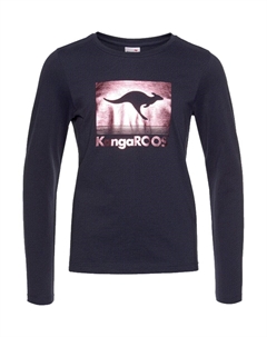 Лонгслив Shirt, морской синий Kangaroos