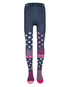 Колготки Tights Flipside Blumen, темно-синий Ewers