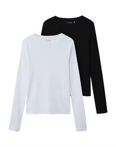 Лонгслив Shirt, черный Two soon