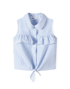 Топ Top, цвет light blue/white Minoti