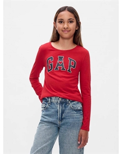 Лонгслив Longsleeve, красный Gap