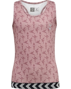 Футболка T-Shirt S/L Ringerrücken Hmlprima Mädchen, цвет WOODROSE Hummel