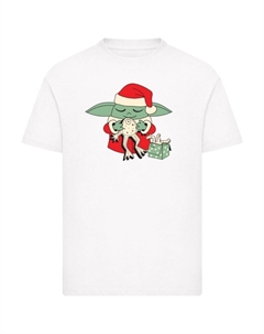 Футболка T-Shirt Star Wars Grogu To You XMAS, белый F4nt4stic