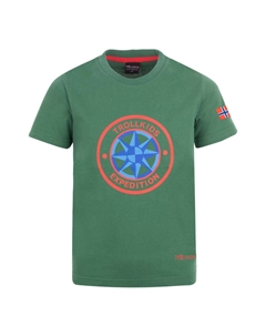 Функциональная рубашка Funktionsshirt Windrose, цвет dark green Trollkids