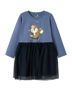 Платье Kleid Ohfelia, синий Name it