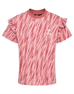 Футболка T-Shirt S/S Hmlsophia Mädchen, цвет CANYON ROSE Hummel