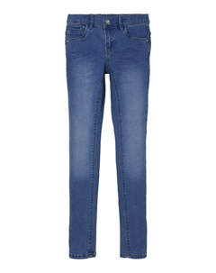 Джинсы Skinny Fit Jeans für Mädchen, цвет Medium Blue Denim Name it