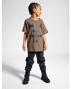 Футболка T-Shirt S/S Stskhaled Kinder, цвет CARIBOU Sometime soon