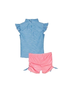 Купальник Badeanzug, цвет blau/pink Playshoes