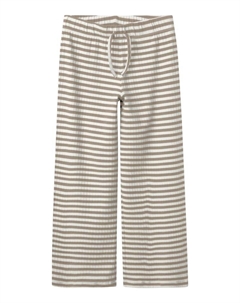 Спортивные штаны Sweathose geringelt NKFSURAJA STRAIGHT PANT, цвет mocha meringue Name it