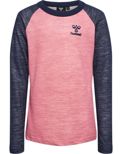 Футболка T-Shirt S/S Raglanärmel Hmlwingo Kinder, цвет DECO ROSE Hummel