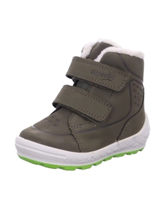 Сапоги Mädchen Stiefel Stiefelette Leder \ GROOVY, зеленый Superfit