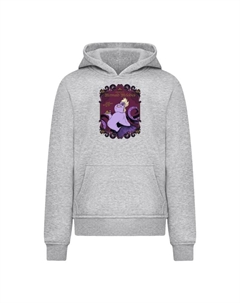 Пуловер Hoodie Disney Bösewichte Ursula Meerjungfrau Melodies, пятнистый серый F4nt4stic