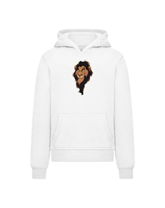 Пуловер Hoodie Disney Bösewichte Scar Big Face, белый F4nt4stic